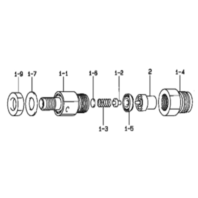 Heavy Duty Fuel Injector for Mitsubishi MM318941 C45 Denso 093500-2190 0935002190