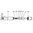 4pcs Fuel Injector Assembly MM006250 093500-3560 for Mitsubishi 4DR6-T Engine