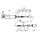 ME016985 Heavy Duty Fuel Injector Nozzle & Holder Assembly for Mitsubishi 4D33 Engine
