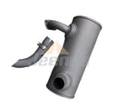 Jeenda Muffler 4448024 4638006 for Hitachi Excavator ZAX70 ZAXIS70 ZX70 ZAX70 ZAX80 4JB1 ZAXIS70 ZX70 ZX80 ZR240JC ZR600TS ZR800TS ZX60-HCMC ZX70-HHE ZX80LCK ZX80SB-HCME