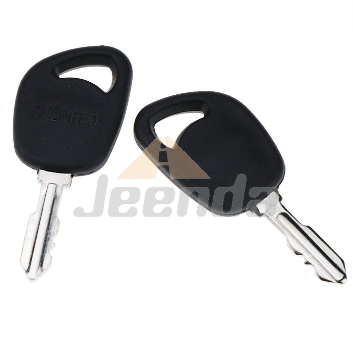 Jeenda 5PCS Key GX24332 for John Deere LT133 LT150 LT155 LT160 LT166 Scotts L17.542 L2048 L2548