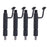 4PCS Fuel Injector 719810-53100 719810-53700 for Yanmar 4TNE84-BAG 4TNE84-EAD 4TNE84-EAD1