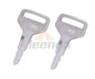JEENDA Ignition Key 36919-75190 3691975190 S8077 for Kubota L  M Series Tractor L3600DT L4200DT L4200F M100XDTC M4900 M5040DTC M6040DTC M8200 RTV1100 L3600 L4200