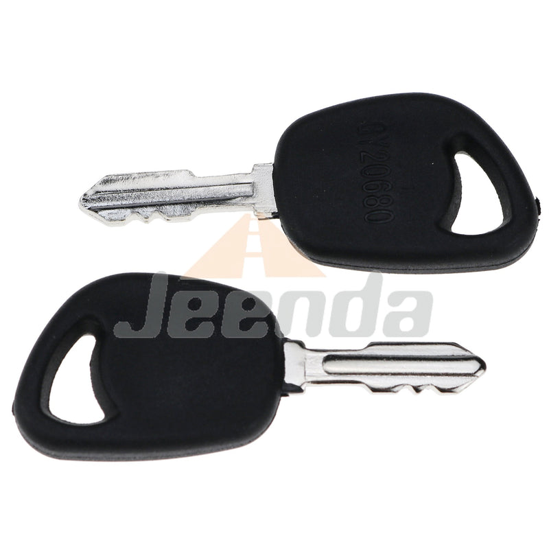 Jeenda 5PCS Key 140102 140401 140403 GY20680 for John Deere 100 G100 L100 MTD 725-1745 Murray 327350