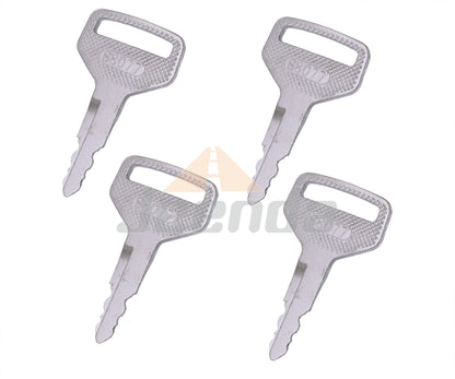 JEENDA Ignition Key 36919-75190 3691975190 S8077 for Kubota L  M Series Tractor L3600DT L4200DT L4200F M100XDTC M4900 M5040DTC M6040DTC M8200 RTV1100 L3600 L4200