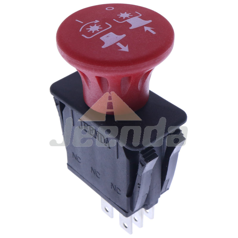 JEENDA Blade Clutch PTO Switch 771476 776476 Compatible with Hustler Super Z 52" 60" 72" 2002-2007 ZR7 Mini Z X One Z4 FasTrak Raptor Sport TrimStar Z Series