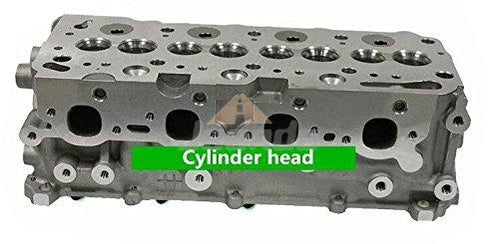 Free Shipping Cylinder Head 607044 5607008 5607038 908 028 908028 50003044 WG1010916 WG1016790 for Mazda 323 1686CC 1.7 TD SOHC 8V 1995-98