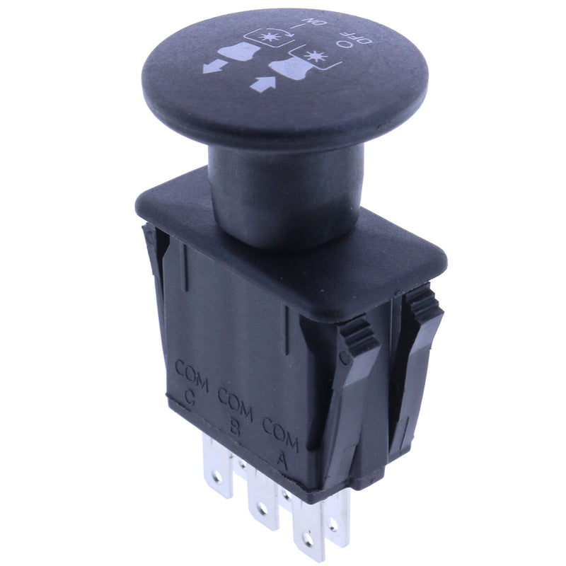 JEENDA Blade PTO Switch 196112 6201-348 532196112 AYP Compatible with Delta Husqvarna GT2254 GTH2654 LGT2554 LGT2654 LOYTH20F YT48CS YTA24V48 YTH23K48 YTH23V48 YTH24K48 YTH24V48 YTH2348 YTH2448