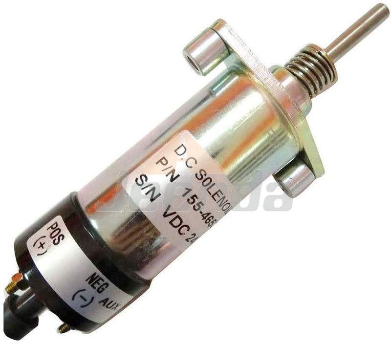 Stop Solenoid 155-4653 24V for Caterpillar CAT 3304 3306 3406 3406B