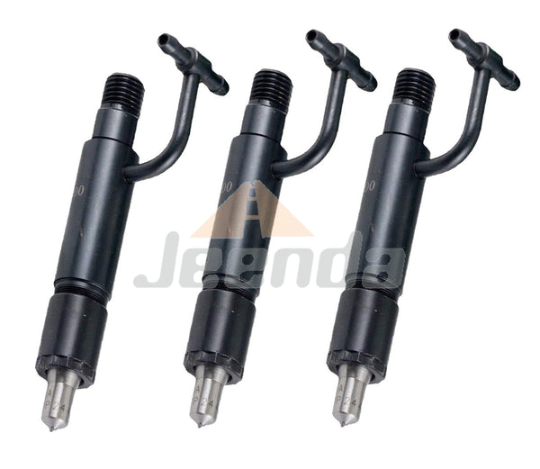 JEENDA 3PCS Fuel Injector AM875411 for John Deere 25 570 3325 PC2183 PC2091 1070 762 670