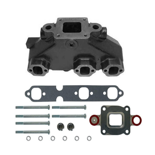 Exhaust Manifold 864612T01 MC-1-864612 for Mercruiser 4.3 V6 Liter Dry Joint