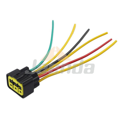 Free Shipping Rectifier Connector Kit with 6 wires for Kawasaki Z1000SX ZX1000 Z250 Z300 Z750 Z800 Z1000