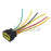 Free Shipping Rectifier Connector Kit with 6 wires for Kawasaki Z1000SX ZX1000 Z250 Z300 Z750 Z800 Z1000