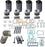 Rebuild Kit 4D84E-2 4D84-2A 4D84-2B 4D84-2GA YM729432-92600 for PC40-7 PC45-1 PC50UU-2 Yanmar B6 Mini Excavator Digger and Wheel Loader