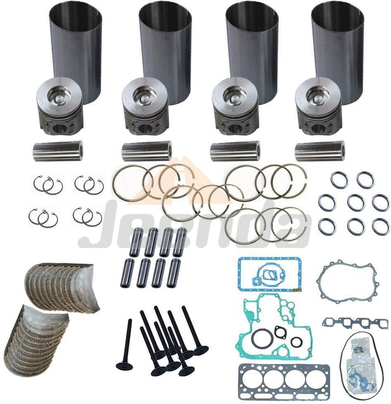 Rebuild Kit 4D84E-2 4D84-2A 4D84-2B 4D84-2GA YM729432-92600 for PC40-7 PC45-1 PC50UU-2 Yanmar B6 Mini Excavator Digger and Wheel Loader