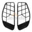 JEENDA Left and Right Shutters 6716574 6716572 for Bobcat Skid Steer Loader 763 853 863 864 873 883 A220 A300 S220 S250 S300 S150 S160 S175 S185 S205 ST140 T180 A220 A330 T200 T250 T300