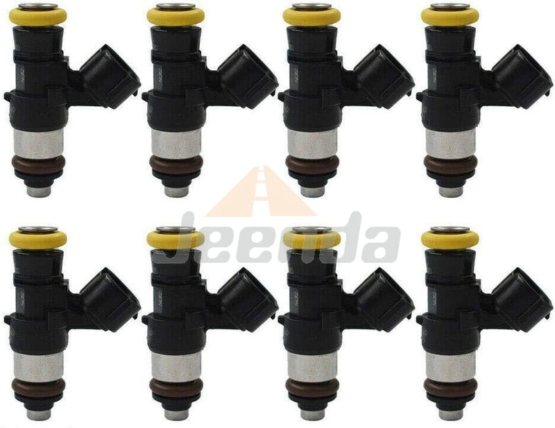 Free Shipping 8PCS Fuel Injector Nozzle 0280158821 0280158829 M02J1700X4 J1700-1 210lb 2200cc for LS3 LS7 Corvette C6 Z06 EV14