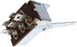 JEENDA Blower Switch 3.223.794 3223794 11430-vus LEVER CONTROL 5 Terminals compatible with INDAK FOUR SEASONS Engine