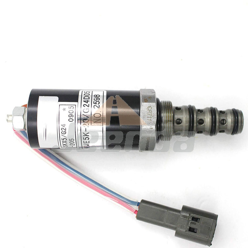 Free Shipping Stop Solenoid Valve KDRDE5K-20/G24D05 for Kato HD820