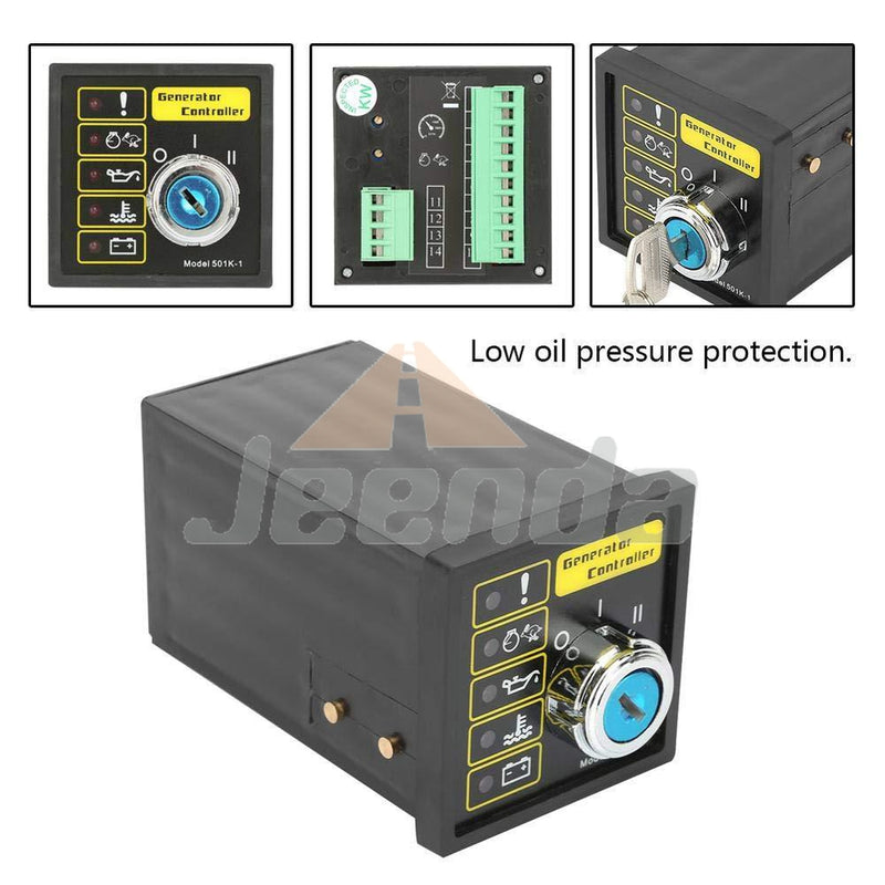 Free Shipping Manual Key Start DSE501K Generator Controller Electronics Modul for Deep Sea