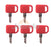 JEENDA 6PCS Ignition Key T209428 KV13427 for John Deere Skid Steer 240 250 260 270 280 CT315 CT322  CT332