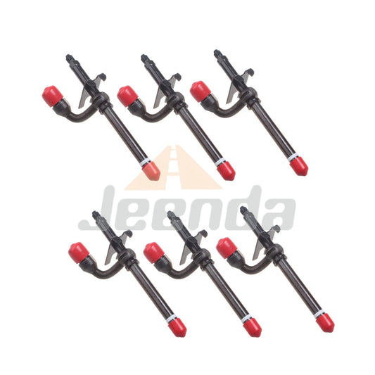 6Pcs Injector SE500822 SE501099 for John Deere Stanadyne 27333