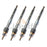 Free Shipping 4PCS Glow Plugs 6684850  for Bobcat AL275 B300 BL370 331 334 335 337 341 430 435 E32 E35 E42 E45 E50 E55 5600 5610 S130 S150 S160 S175 S185 S205