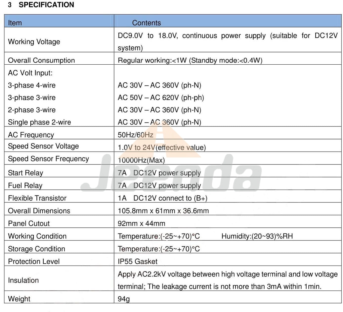 Free Shipping Smartgen MGC100 Manual Remote Start Generator Controller