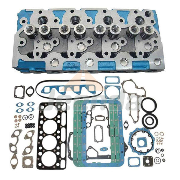 Free Shipping V1902 Complete Cylinder Head 17345-03040+Full Gasket Kits 07916-24305 for Kubota Bobcat KX151 K101 L3350 231 Compact Excavator