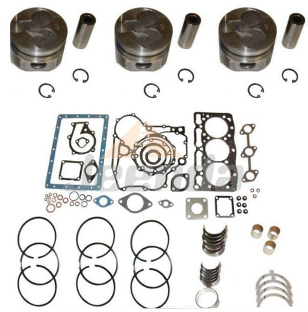 Free Shipping Overhaul Kit for Kubota D1105 B2410HSE ZD28 F2400