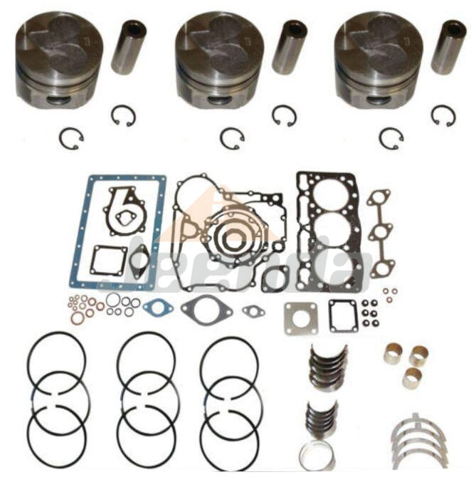 Free Shipping Overhaul Kit for Kubota D1105 B2410HSE ZD28 F2400