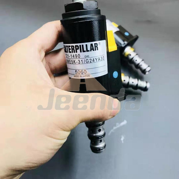 Free Shipping Stop Solenoid Valve 121-1491 for Caterpillar CAT 315C 320C 325C 330C 330D 1211491