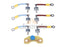 Free Shipping A set for Leroy Somer Diodes 82PFR80 82PF80 LSA461901 LSA461-9-01 954-131 954131