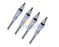 Jeenda 4PCS Glow Plug 6655233 for Bobcat Skid Steer Loader 334 753 773 763 7753 S160 S175 S185 S150 B330 BL370 BL470 BL570 645 743 S150 S160 T90 Kubota V2203 Scat Track 1300C 1300D 1500C 1500D Gehl SL4625