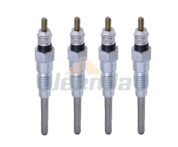 Jeenda 4PCS Glow Plug 19077-65510 19077-65511 for Kubota L Series V2203 KJT270FXSW KX121-2S KX121-3 KX121-3S KX121-3ST KX161-2 KX131-3S R510 R520 R520S D1803 D1703 D1503 D1403