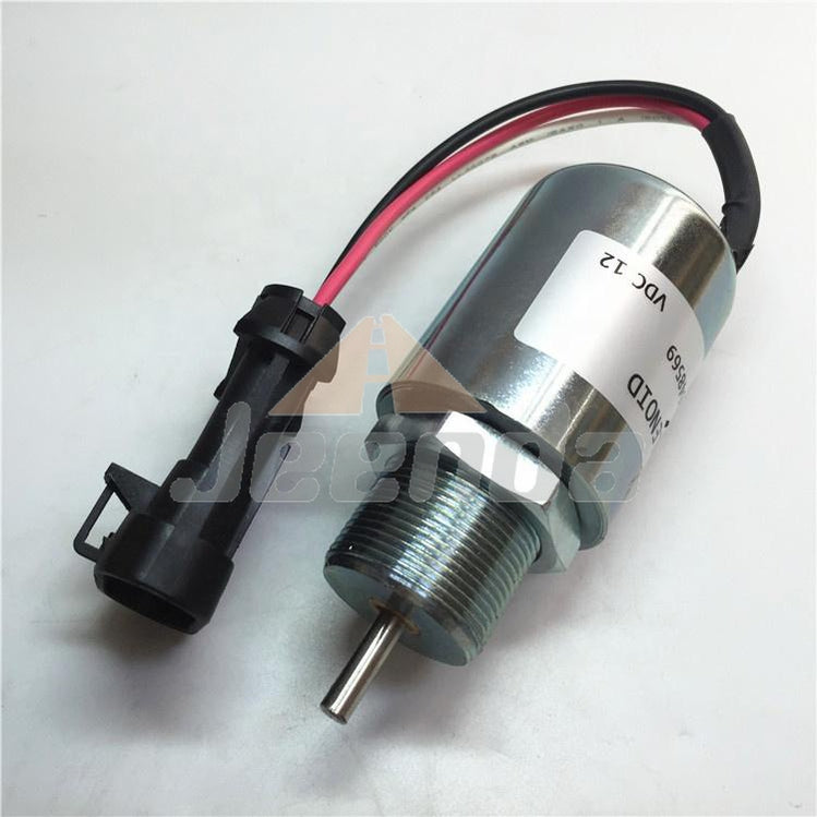 Free Shipping  Stop Solenoid SA-3725-12 30A87-20400 30A87-20401 30A87-00040 12V for Mitsubishi S4L S3L L3E EC15 223D Volvo EC13 35 45 JOB 281