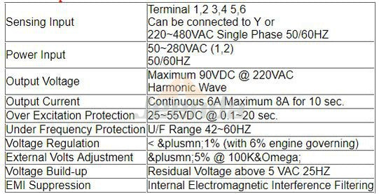 Free Shipping AVR SR7 SR7-2G Automatic Voltage Regulator for Mecc Alte Generator SR7-2G