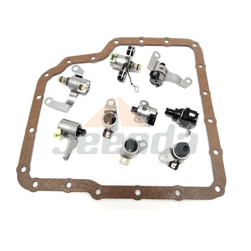 Free Shipping Transmission Solenoid Set 9 Piece Kit JF506E 09A O9A 09B N88 N89 N90 N91 N92 N93 N281 N282 N283 for Golf 04-05 1.9J etta 99-05 1.8L, 1.9L 2.8L