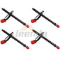 Free Shipping 4PCS Fuel Injector A140829 20671 for Case 1835 1845 1835B 1845B 1845S 580C