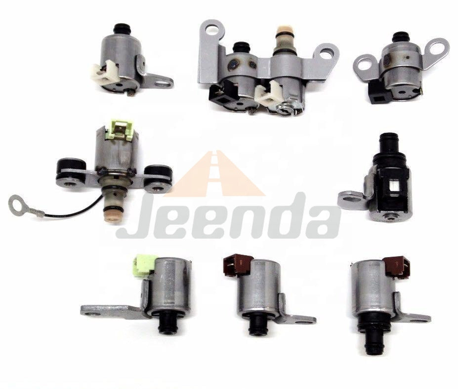 Free Shipping Transmission Solenoid Set 9 Piece Kit JF506E 09A O9A 09B N88 N89 N90 N91 N92 N93 N281 N282 N283 for Golf 04-05 1.9J etta 99-05 1.8L, 1.9L 2.8L