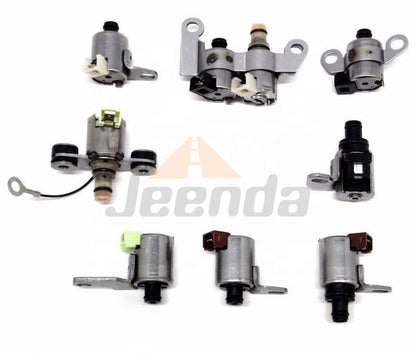 Free Shipping Transmission Solenoid Set 9 Piece Kit JF506E 09A O9A 09B N88 N89 N90 N91 N92 N93 N281 N282 N283 for Golf 04-05 1.9J etta 99-05 1.8L, 1.9L 2.8L