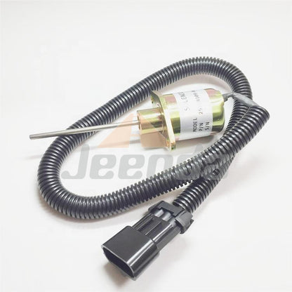 Free Shipping Stop Solenoid 1503ES-12A5SUC9SCC28 25-38109-05 12V for Kubota V2203-DI Carrier Vector 1800 / 1800MT 12V