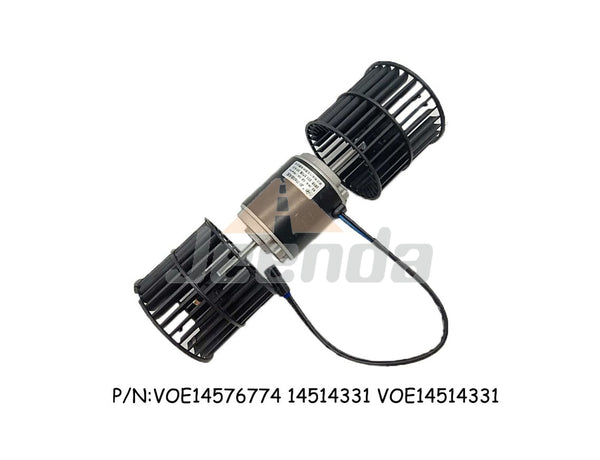 Free Shipping Excavator Blower Motor VOE14576774 14576774 14514331 VOE14514331 24V for VOLVO EC210B EC240B EC290B EC210 EC240 EC290 EC360 EC460