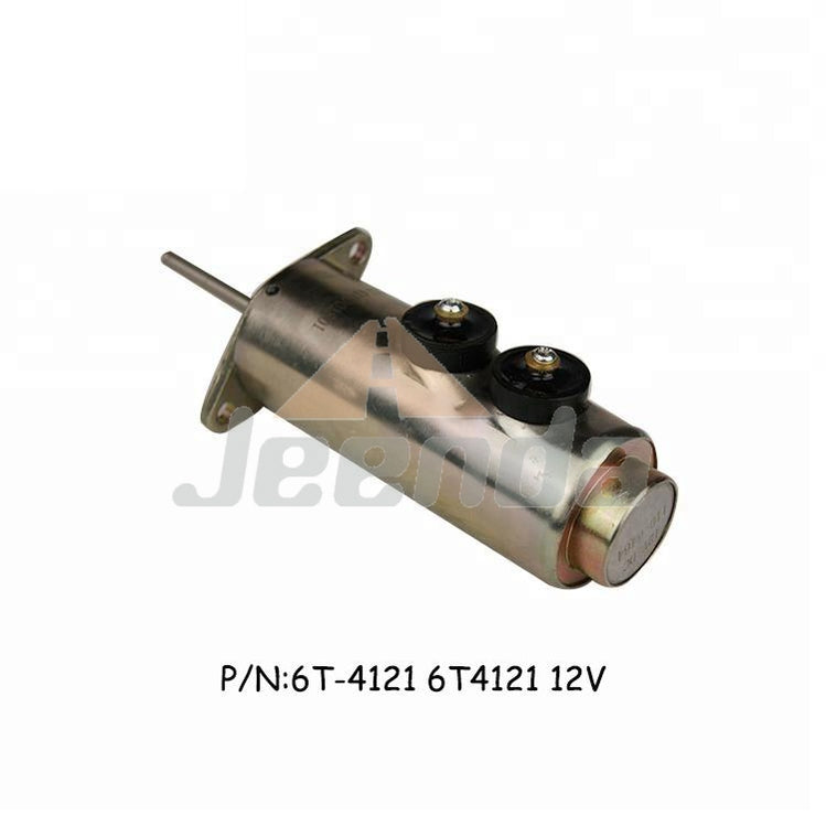 Stop Solenoid 6T-4121 6T4121 12V for Caterpillar 3304 3304B 3306 3306B