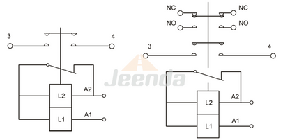 Free Shipping Main Contactor Solenoid MZJ-400A 48V 400A for Heavy Duty Golf Cart