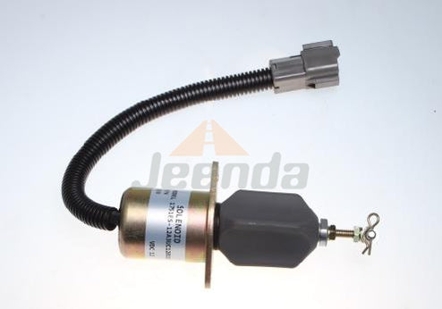 JEENDA Stop Solenoid 1751ES-12A3UC12B1S SA-4673-S 12V for Hyundai Yanmar 4NTE94 Excavator R60-5 R210-5 R335-7