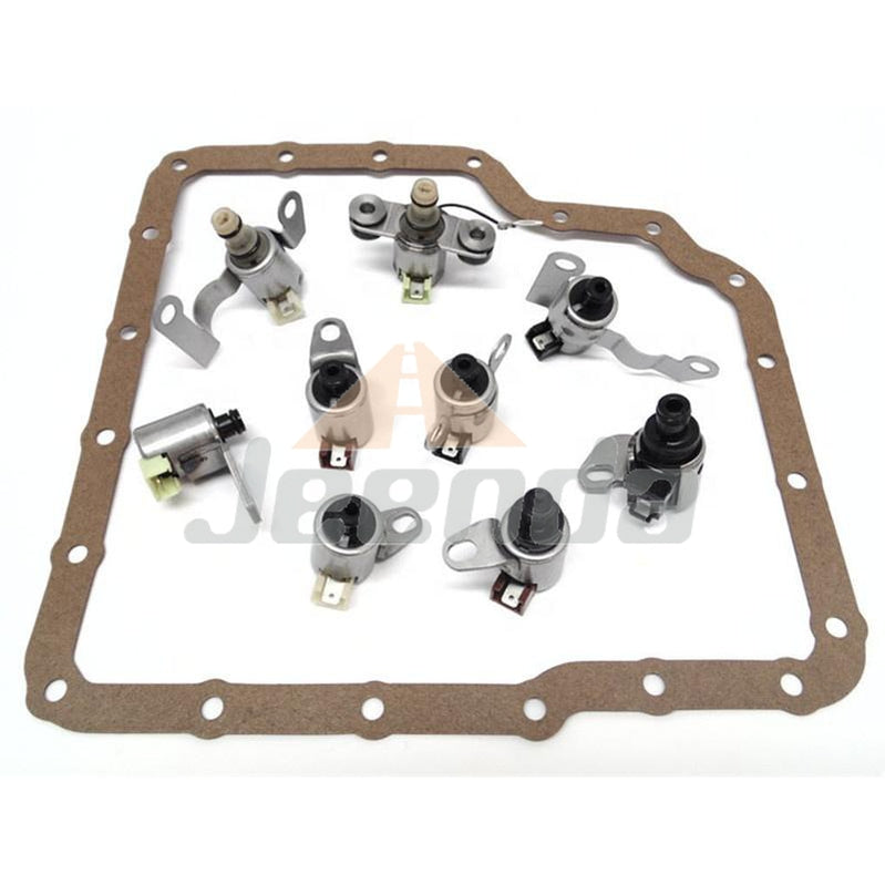 Free Shipping Transmission Solenoid Set 9 Piece Kit JF506E 09A O9A 09B N88 N89 N90 N91 N92 N93 N281 N282 N283 for Golf 04-05 1.9J etta 99-05 1.8L, 1.9L 2.8L