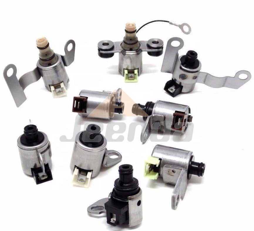 Free Shipping Transmission Solenoid Set 9 Piece Kit JF506E 09A O9A 09B N88 N89 N90 N91 N92 N93 N281 N282 N283 for Golf 04-05 1.9J etta 99-05 1.8L, 1.9L 2.8L