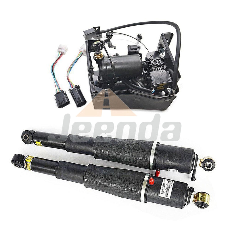 Free Shipping Air Suspension Shock and Pump Assy 22187156 25979393 25979394 15254590 19299545 for GMC YUKON XL 1500 2001-2013 CADILLAC ESCALADE 2002-2013