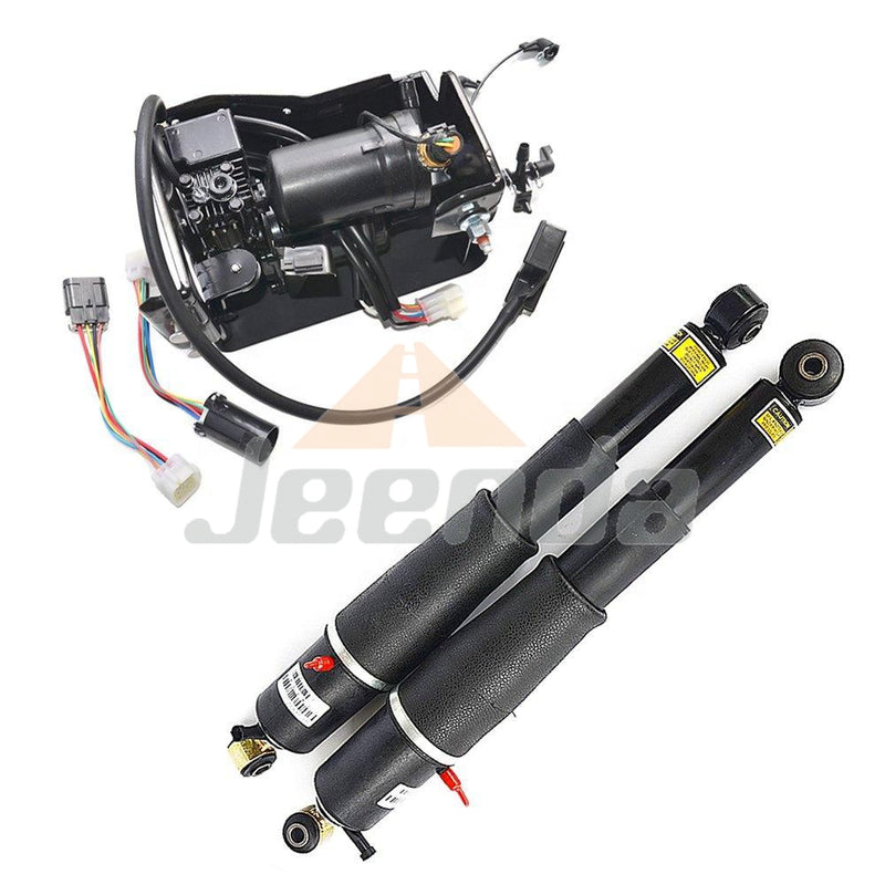 Free Shipping Air Suspension Shock and Pump Assy 22187156 25979393 25979394 15254590 19299545 for GMC YUKON XL 1500 2001-2013 CADILLAC ESCALADE 2002-2013